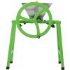 7L Manual Juicer Grinder With stand,Portable Fruit crusher with wheel Stainless Steel fruit Scratter Pulper for Wine and Cider Pressing