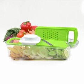 GO GREEN Veggie 4 in 1 Grinder; Slicer; Cutter And Shredder