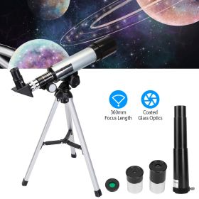 Refractive 90X Astronomical Monocular Telescope for Kids and Lunar Beginners