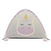 Sparkle the Unicorn 2-Person Kid's Camping Tent - Off-White/Pink