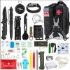 Outdoor SOS Emergency Survival Kit Multifunctional Survival Tool Tactical Civil Air Defense Combat Readiness Emergency Kit